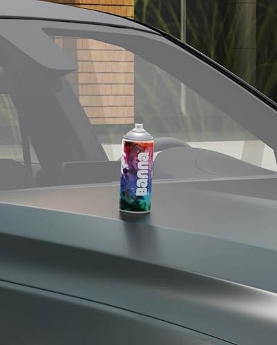 Image of BANNA Sand Drift Grey - Chevrolet Automotive Spray Paint | DIY Acrylic Multipurpose Spray Paint | Quick-Drying, Multi-Surface for Metal, Wood, Plastic, Walls, Automotives, Glossy Finish