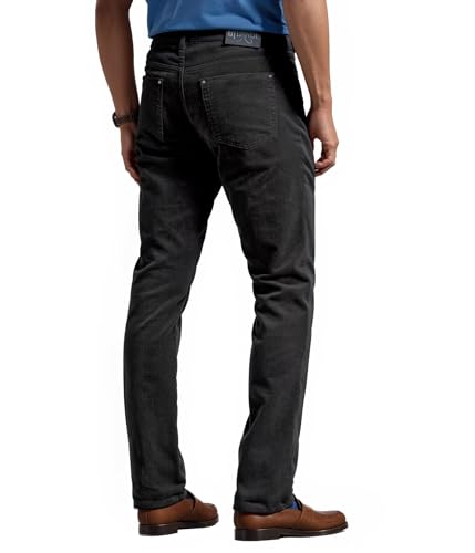 ETHANOL Men's Slim Stretchy Casual Corduroy Pant3