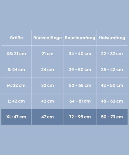 TRIXIE Warnweste für Hunde XL neongelb – Sicherheitsweste mit reflektierenden Elementen für mehr Sicherheit im Dunkeln – verstellbar & pflegeleicht mit Klettverschluss - 30084