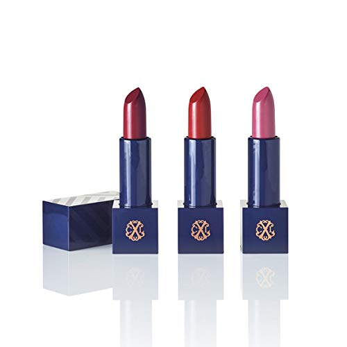 Christian Lacroix beauté - en exclusivité une ligne de maquillage inédite, développée par CXL by Christian Lacroix (Trio de rouges à lèvres)