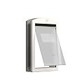 Caremyworld Medium Dog Door for Door,UpgradeThicken,Suitable for Dogs Up to 40LBS, Doggy Door with Sliding Lock Panel and Magnetic Flap for Interior and Exterior Doors