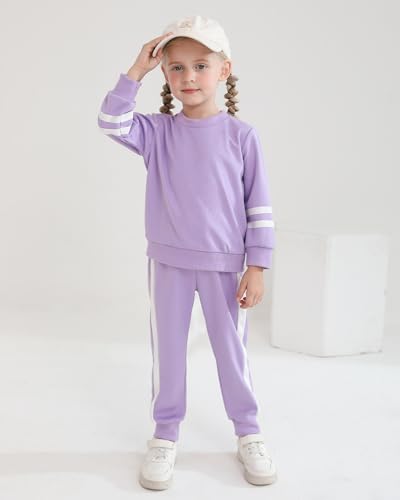 Toddler Girl Clothes Fall Winter Outfits Long Sleeved Pullover Sweatshirt + Sweatpants 2 Pcs Casual Sweatsuits Sets4