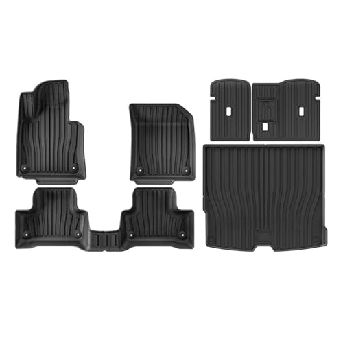 DXDAQPZ Volvo XC60 2018-2025 ΉJ[tA}bg TPE gN}bg SV^tbgpbh h J[SCi[ J[ybgANZT[(6PCS For Hybrid)