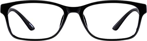 Zenni Blue Light Blocking Glasses For Women Men Basic Black Rectangle Frame Relieve Digital Screen Eye Strain Tr90 Light Eyewear #TOP5