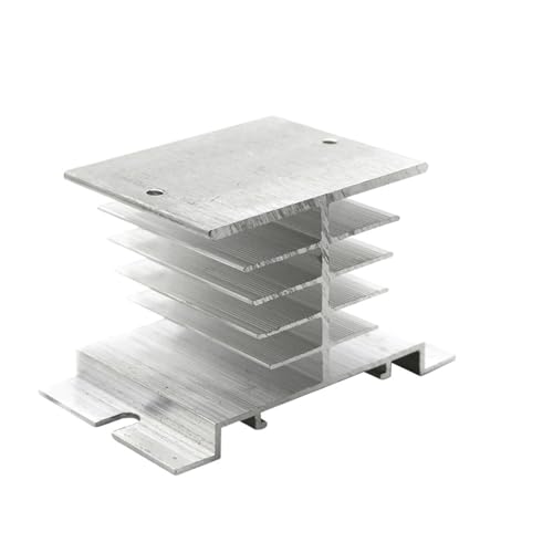 Relais statique SSR avec dissipateur thermique alu monophasé pour montage rail