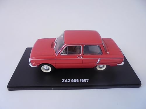Modelo de coche coleccionable 1:24 compatible con ZAZ 966 miniatura 2