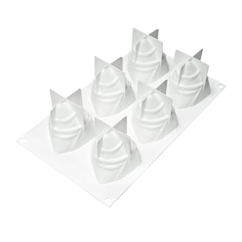 Zkhxhtg bakeware sets Innovative 6 Cup Zongzi Maker Eye Catching Zongzi Dessert Baking Tool Convenient Dessert Cake Embosser Moulds