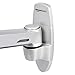 Amazon Basics Wall Mount Computer Monitor and TV Stand - Lift Engine Arm Mount, Aluminum – Silver