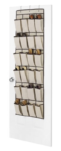 Whitmor 24 Pocket Over The Door Shoe Bag #TOP2