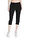 Champion Women's Jersey Banded Knee Pant, Black, Large