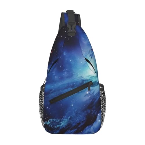 Mochila Sling Unisex Negra Tipo Crossbody