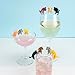 True Zoo Spot On Wine Charms, Silicone Dog Drink Markers, Fits Glasses and Cans, Dishwasher Safe, Multicolor, Set of 6