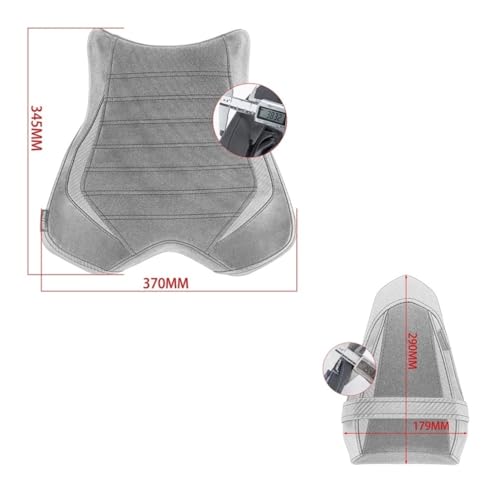 Funda de asiento YZF R1 con base ergonómica antideslizante piloto 7
