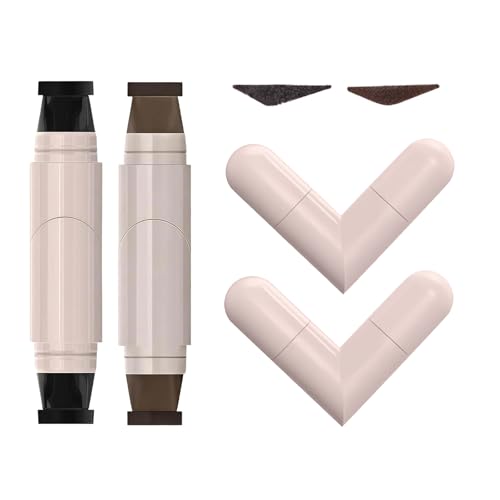 Set de delineador con sello plegable rotativo, resistente al agua miniatura 1