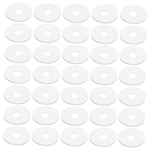 GARVALON 50pièces Rondelles Transparentes Vinyle De Joint Étanche Pour Remplacement De Vis De Poignée De Anti-lâche Dimensions Idéales Pour Réparation Et