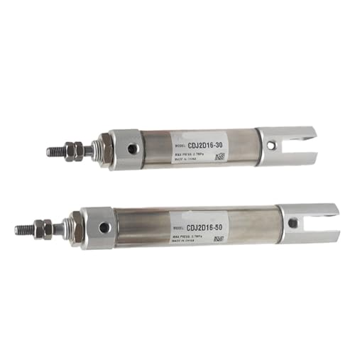 Mini cilindro neumático de doble horquilla CDJ2D16-150 micro pendientes dobles 4