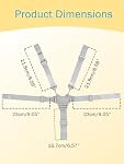 High Chair Straps, High Chair Harness Replacement, 5 Point Harness Safety Strap Belt with Buckle for Stroller High Chair Pram Buggy Children Kid(Gray)