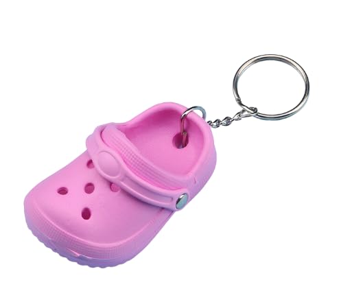 COLORFUL BLINGMini Charm Shoe KeyChain Women Cute shoe style Keychain - Girls boys cute key Creative birthday gift