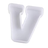 Silikon-Alphabet-Harzformen, Alphabet-Epoxidharz-Silikonform, Silikonform für Harzguss, Buchstaben-Silikonform zum Basteln, Großbuchstaben-Symbol, Alphabet-Buchstaben-Backform