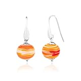 Pendientes y collares Planet Soul Serenity | Pendientes hechos a mano de plata de ley 925 - Hechos a mano por Lykia Jewelry| 100% hecho a mano | Cada pieza es única | Protección | Energía positiva |