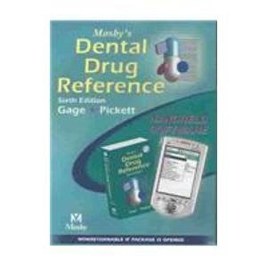 Hardcover Mosby's Dental Drug Reference Handheld Software - CD-ROM PDA Software: Mosby's Dental Drug Reference Handheld Software - CD-ROM PDA Software Book