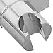 Homoyoyo Universal Shower Head Holder Handheld Shower Bracket Adjustable Shower Arm Mount No Tools Needed Stainless Steel Shower Head Attachment