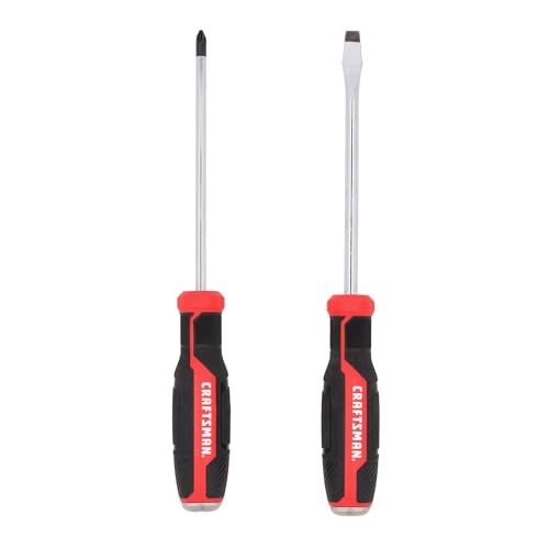 CRAFTSMAN Demolition Screwdriver Set 2 PC Heavy Duty, Demolition Grade, Comfort Grip (CMHT65089)