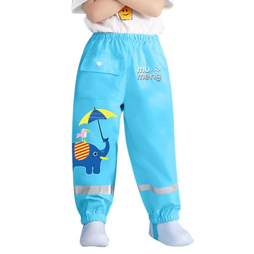 Pantalon de pluie imperméable fille pour jouer dehors par temps de boue