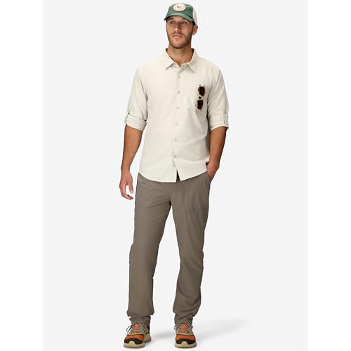 Image of Marmot Men's AirExchange UPF 40 Long Sleeve Shirt - Lightweight, Breathable, Quick-Dry