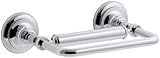 KOHLER K-72573-CP Artifacts Pivoting toilet tissue holder, Polished Chrome