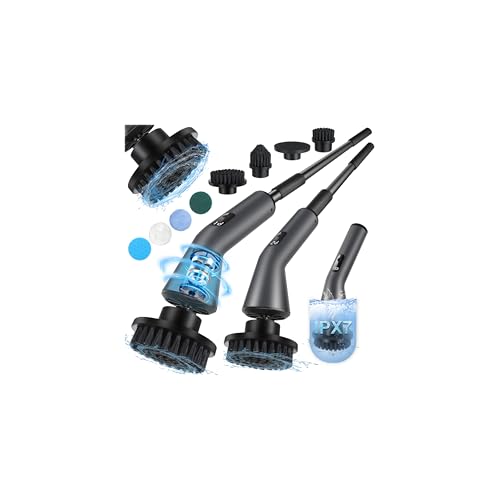 Cepillo Electrico Limpieza, 7 en 1 Homtronics Limpiador Giratorio Eléctrico