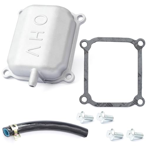 Image of YIYANTO Cylinder Head Valve Cover with Gasket Cylinder Head Replacement for Predator for Generac for Powerhorse 3500 watt for Predator for Generac 212cc for Hemi Head Inverter Generator IQ3500