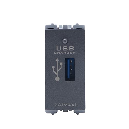 Image of Wipro Northwest Nowa 2A USB Charger, Silver Grey (pack of 1)