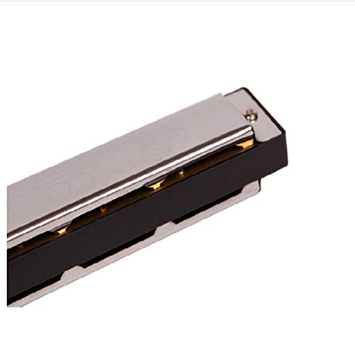 KMDSM Harmonica d’accord professionnel de 24 trous de haute qualité, coffret cadeau harmonique à 7 tons, A/B/C/D/E/F/G… - Les Beatles, Paul McCartney, John Lennon, RIngo Starr, George Harrison KMDSM Harmonica d'accord professionnel de 24 trous de haute qualité, coffret cadeau harmonique à 7 tons, A/B/C/D/E/F/G… – Image 5