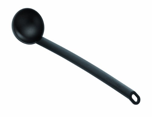 Tescoma pollepel, plastic, zwart, 30,5 x 7,3 x 5,3 cm