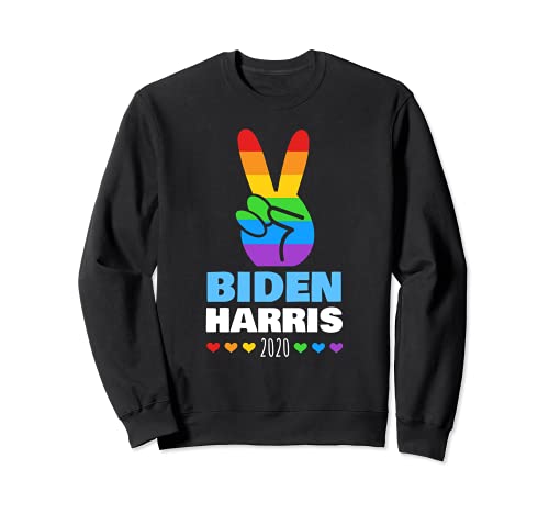 Blue Wave, Biden Harris 2020 Rainbow Gay Pride Elezione LGBT Felpa