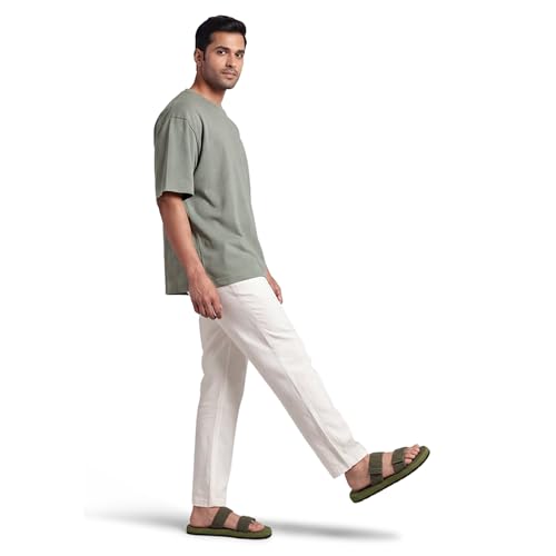 Image of Neeman's Commute Sandals for Men & Women | Adjustable Dual Strap Sandals | Cushioned Footbed | Ergonomic Comfort Sandals | Lightweight Everyday Casual Footwear