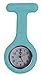 Produktbild Krankenschwester Schwesternuhr Taschenuhr Kitteluhr Pulsuhr Pflege Nurse Watch Doctor (Hell Blau)