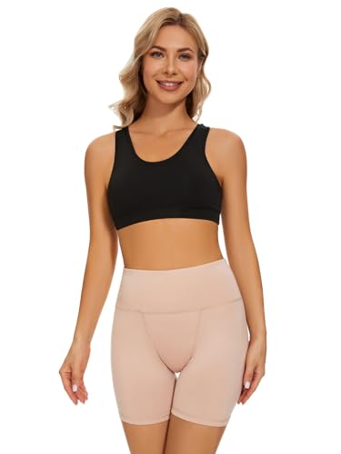 Image of Overnight Period Shorts Heavy Flow Leakproof High Waisted Menstrual Sleep Boyshorts