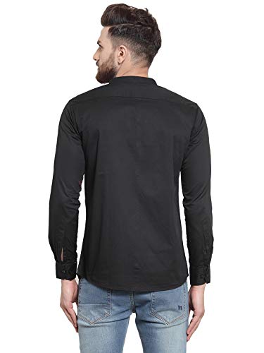 Image of Ben Martin Men's Cotton Solid Regular Fit Casual Shirt-(Bm-Chn-Sht)