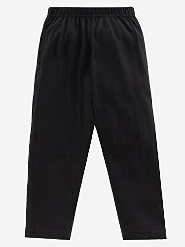 Image of KiddoPanti Boys Solid Pyjama Pant | 100% Soft Cotton Single Jersey | Comfortable Fit with Elastic Waistband & Single Front Pocket | Kids Track Pant