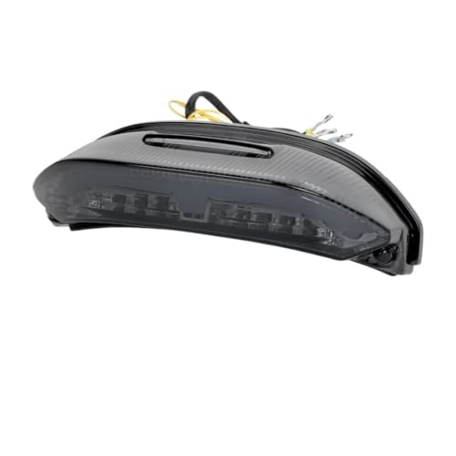 Luz trasera de flash motocicleta freno LED 12V lámpara señal giro CBR600RR