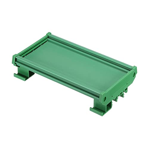 Tool parts DIN Rail Mount for Carrier for 110mm x 72mm PCB - Housing - Bracket - for Green