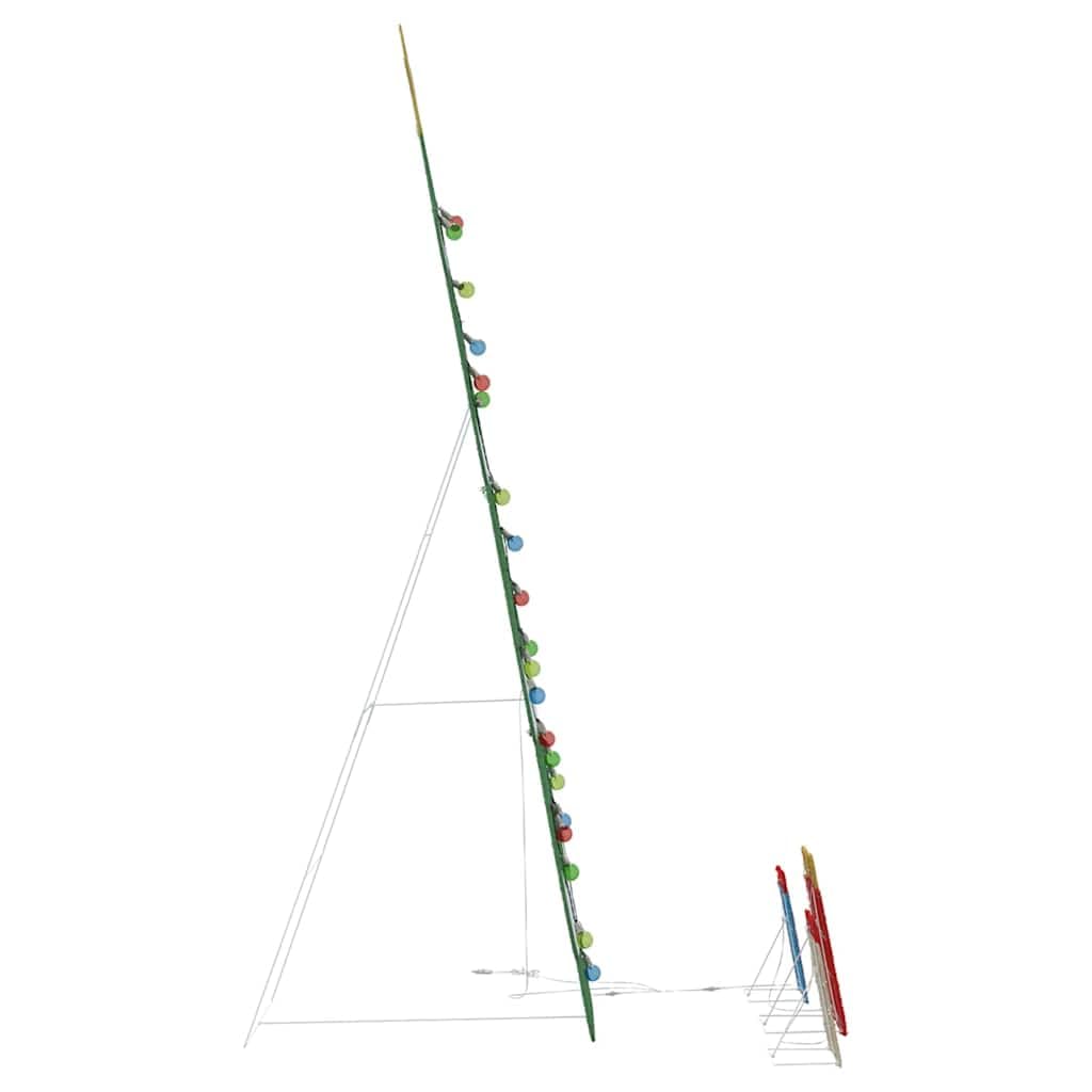 Sapin de Noël Lumineux 2D Blanc Chaud avec 3 boîtes-Cadeaux, 200 LED, USB, Design, intérieur et extérieur, Ambiance Festive pour Salon, terrasse et fenêtre