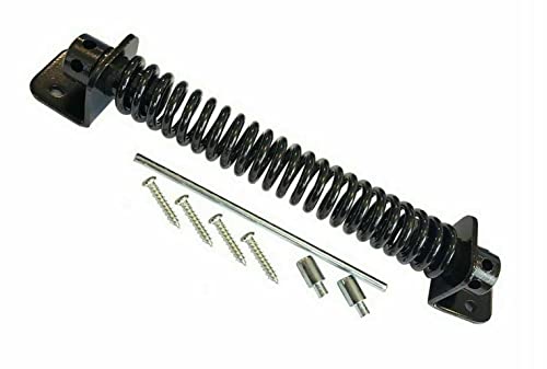 Fence Garden Gate Fence Spring 203mm 8 inch Black