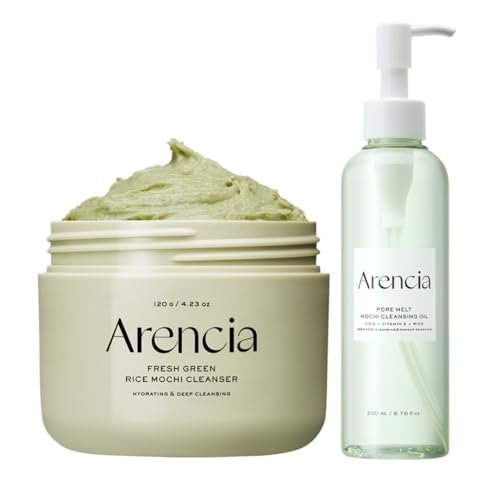 Image of Arencia Rice Mochi Double Cleansing Duo for clear, acne-prone skin