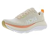 HOKA One One Damen Gaviota 5 Sneaker, Vanille/Eierlikör, 43 EU
