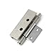 DOUFUDIA Zinc Alloy Cabinet Door Hinge Drawer Kitchen Cupboard Hinge Industrial Equipment Box Nickled (Color : 2pcs-Zinc Alloy)