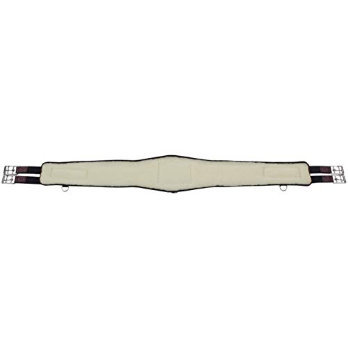EquiFit, Schooling Girth W/Sheeps Wool Liner, Brown, 48