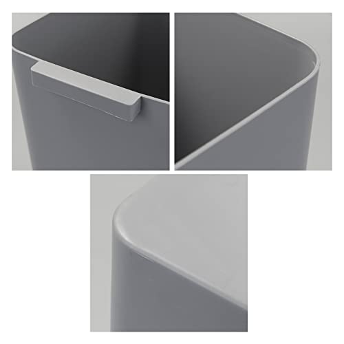 Caneca de basura plástica rectangular 4.5 galones pack 3 miniatura 2
